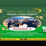 Juara I Bulu Tangkis POPDA Banjarnegara 2024
